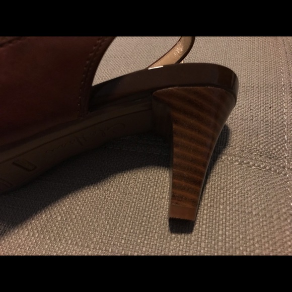 Cole Haan Size 6 Open Toe Slingback - Picture 4 of 6